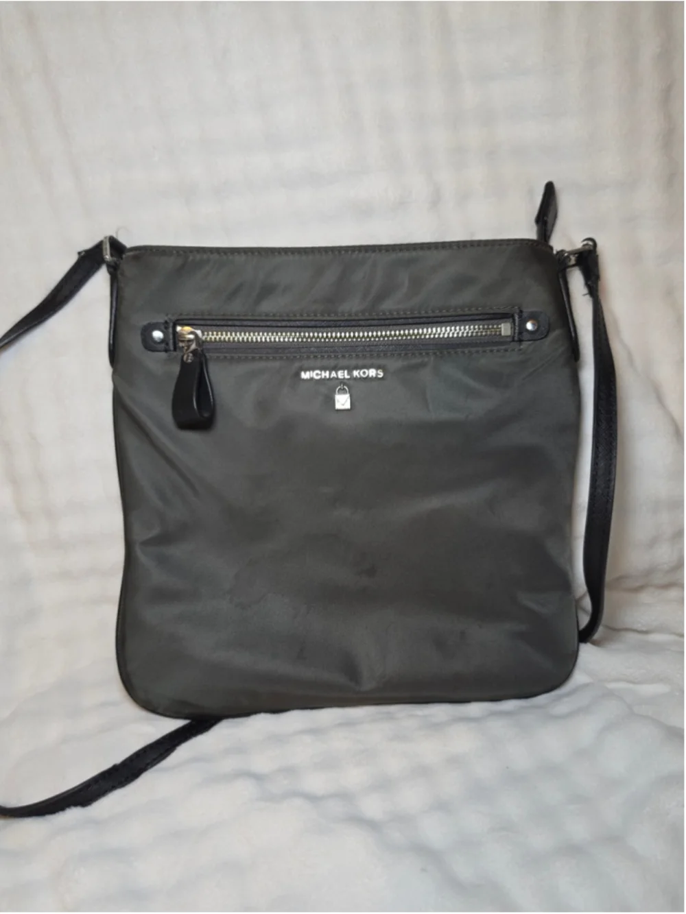Michael Kors Crossbody Bag Grey & Black